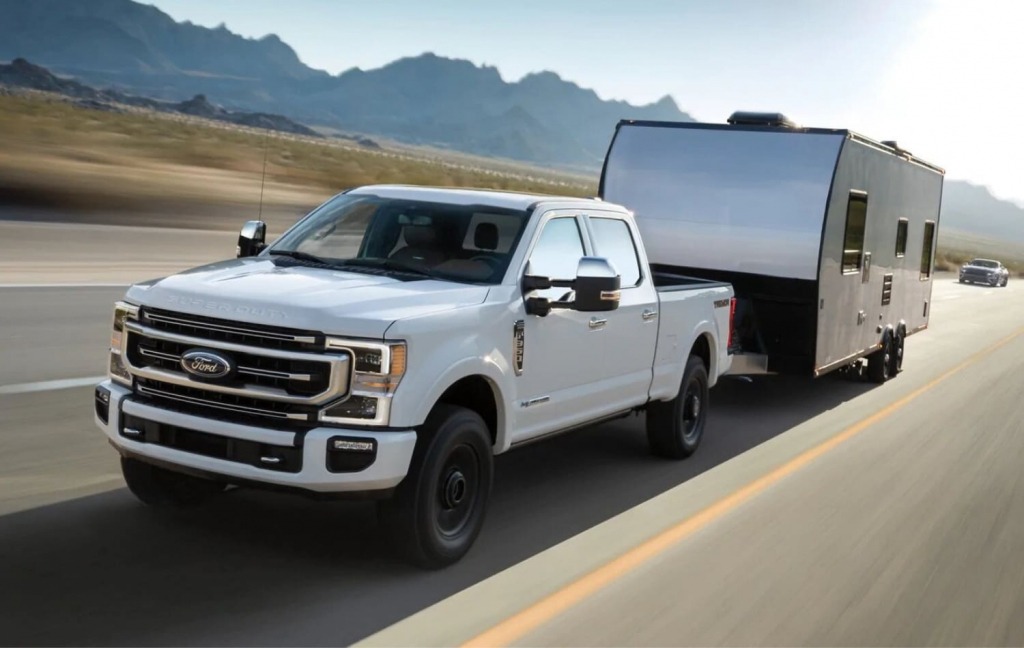 2022 Ford Super Duty Lineup Engine