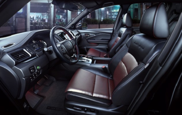 2023 Honda Ridgeline Black Edition Interior