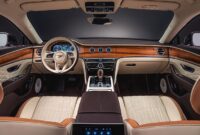 2025 Bentley Electric SUV interior